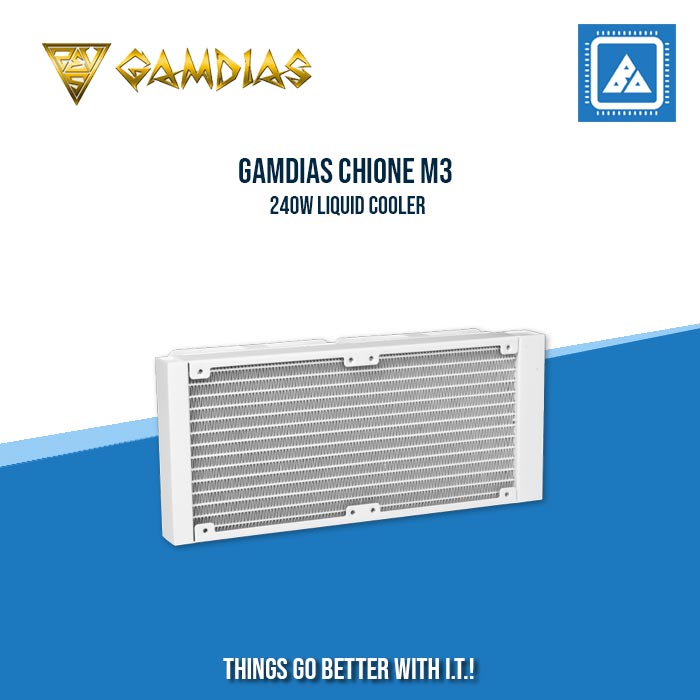 GAMDIAS CHIONE M3-240W LIQUID COOLER GAMDIAS CHIONE M3-240W LIQUID COOLER